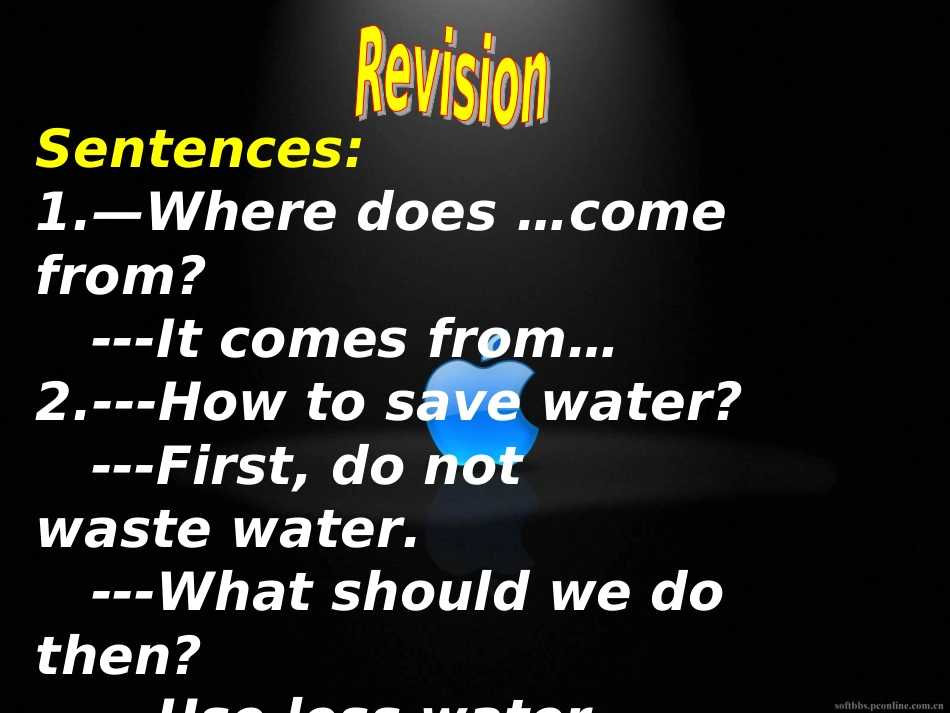 人教版pep小学六上Unit6Thestoryofrain-Revision课件_第1页