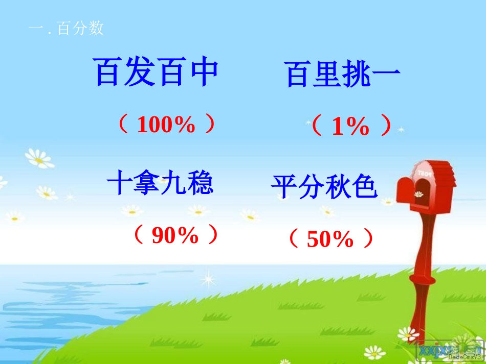 百分数的应用(一)课件_第3页