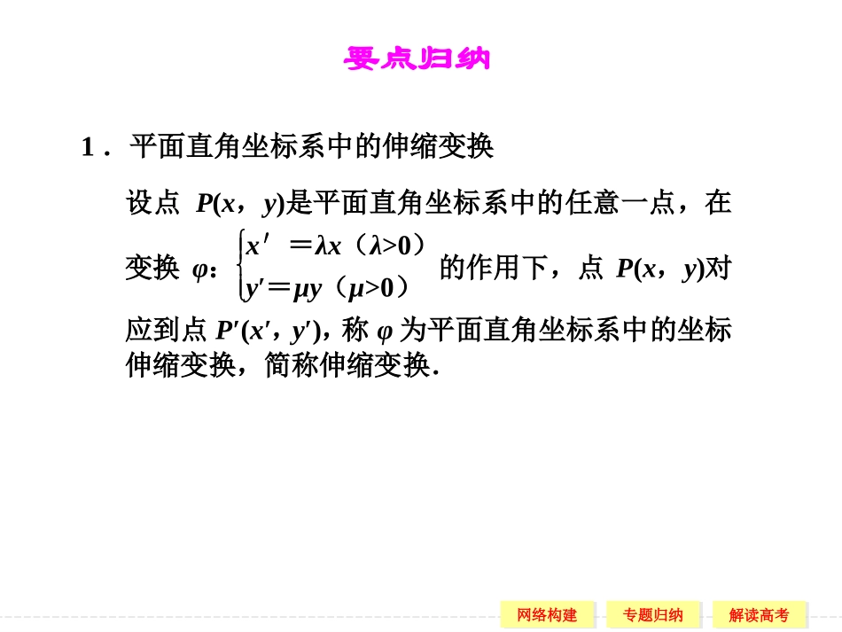 【创新设计】2013-2014版高中数学（人教A版,选修4-4）【配套课件】本讲归纳整合(一)_第2页