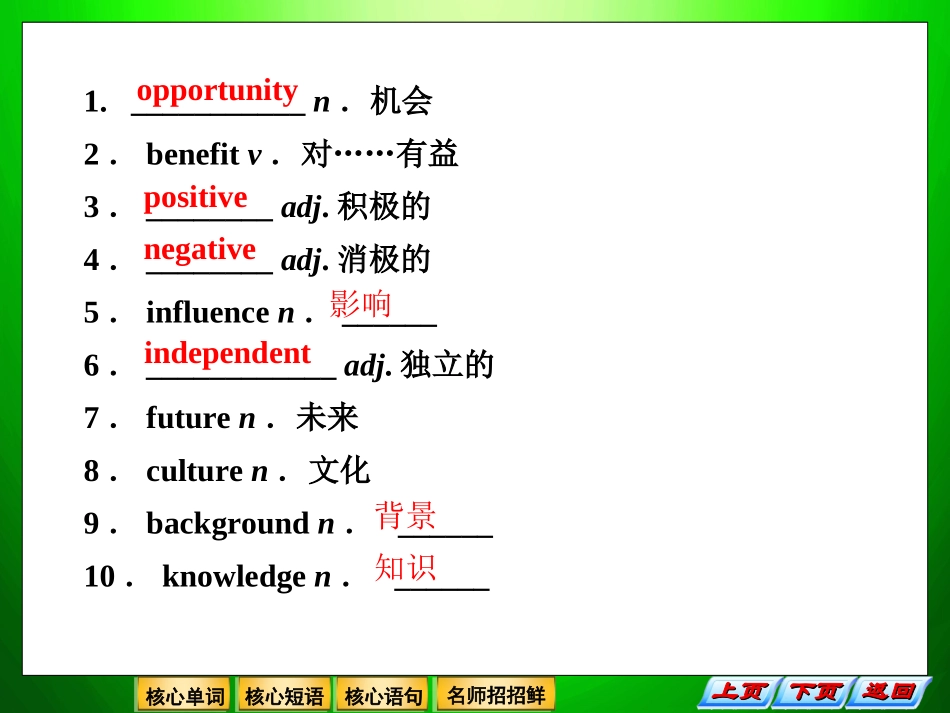 2013高考英语二轮复习精品课件写作练习：出国留学_第3页