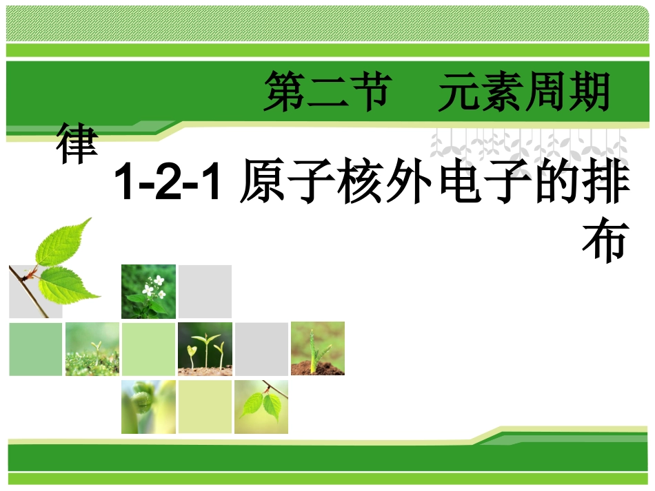 原子核外电子的排布2_第1页