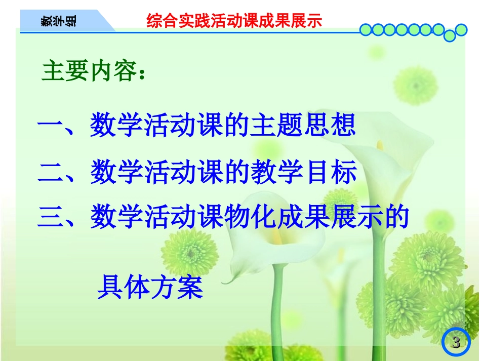 综合实践活动课成果展示预案_第3页