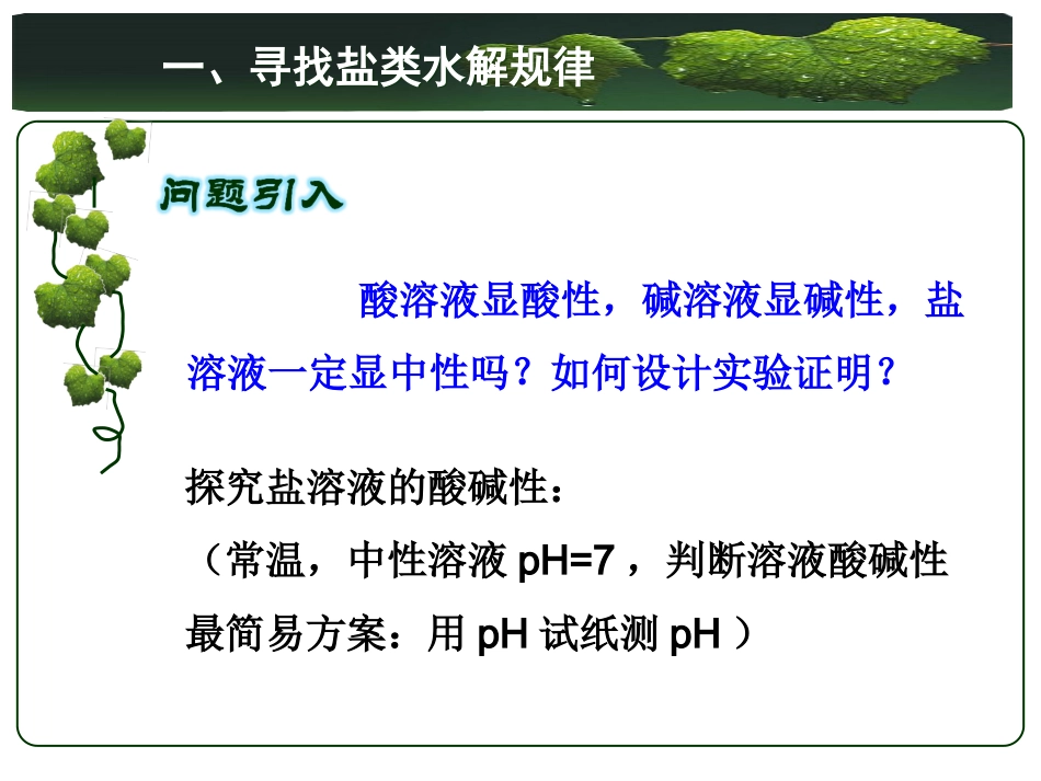 盐类的水解课件_第3页