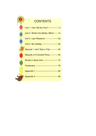 人教版PEP小学六年级下册英语电子课本