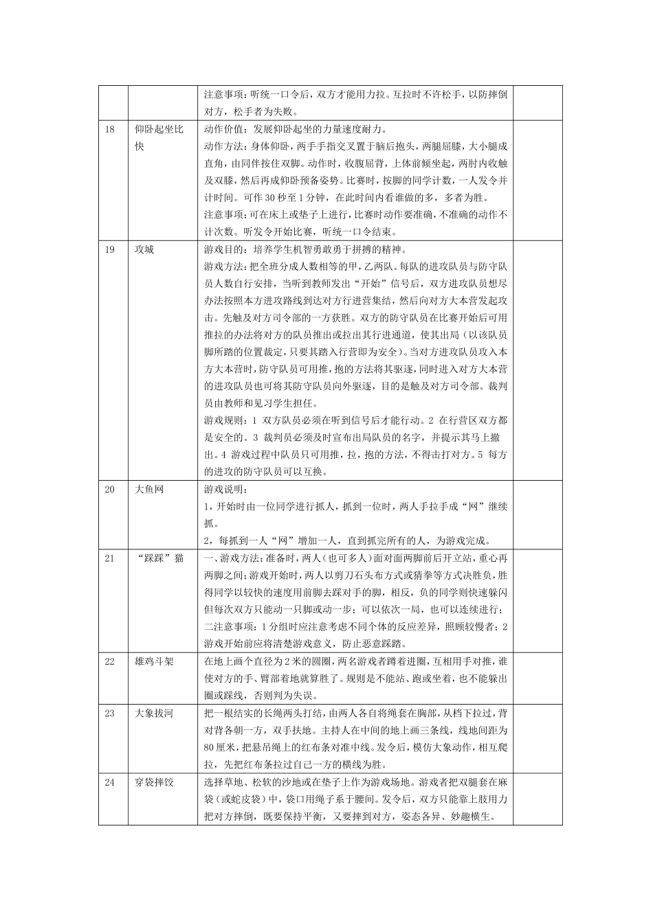 个小学体育游戏_第3页