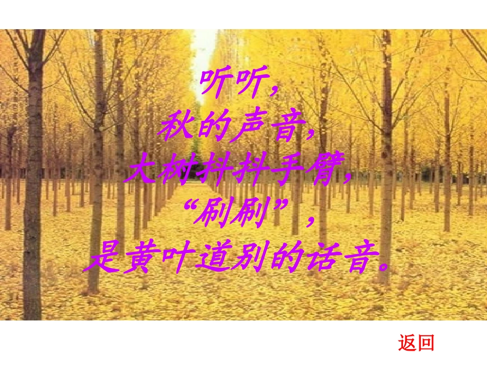 (人教新课标)三年级语文上册课件_听听_秋的声音_5_第3页