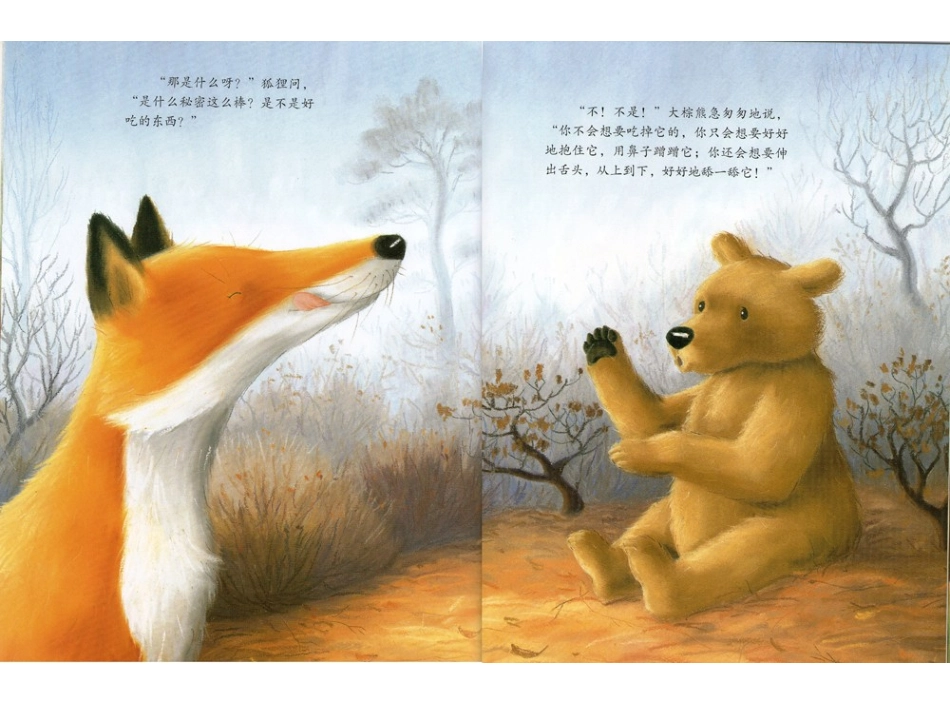 绘本《大棕熊的秘密》_第3页