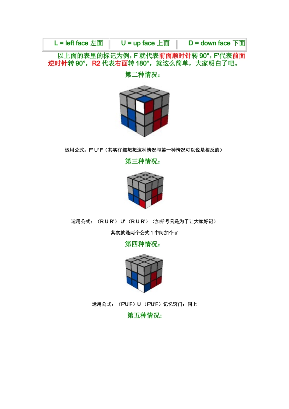 教你如何转魔方_第2页