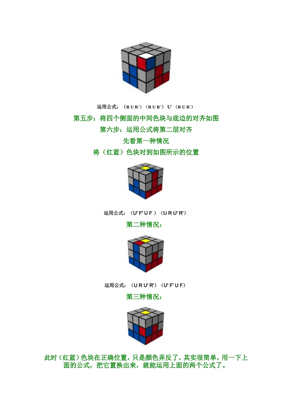 教你如何转魔方_第3页