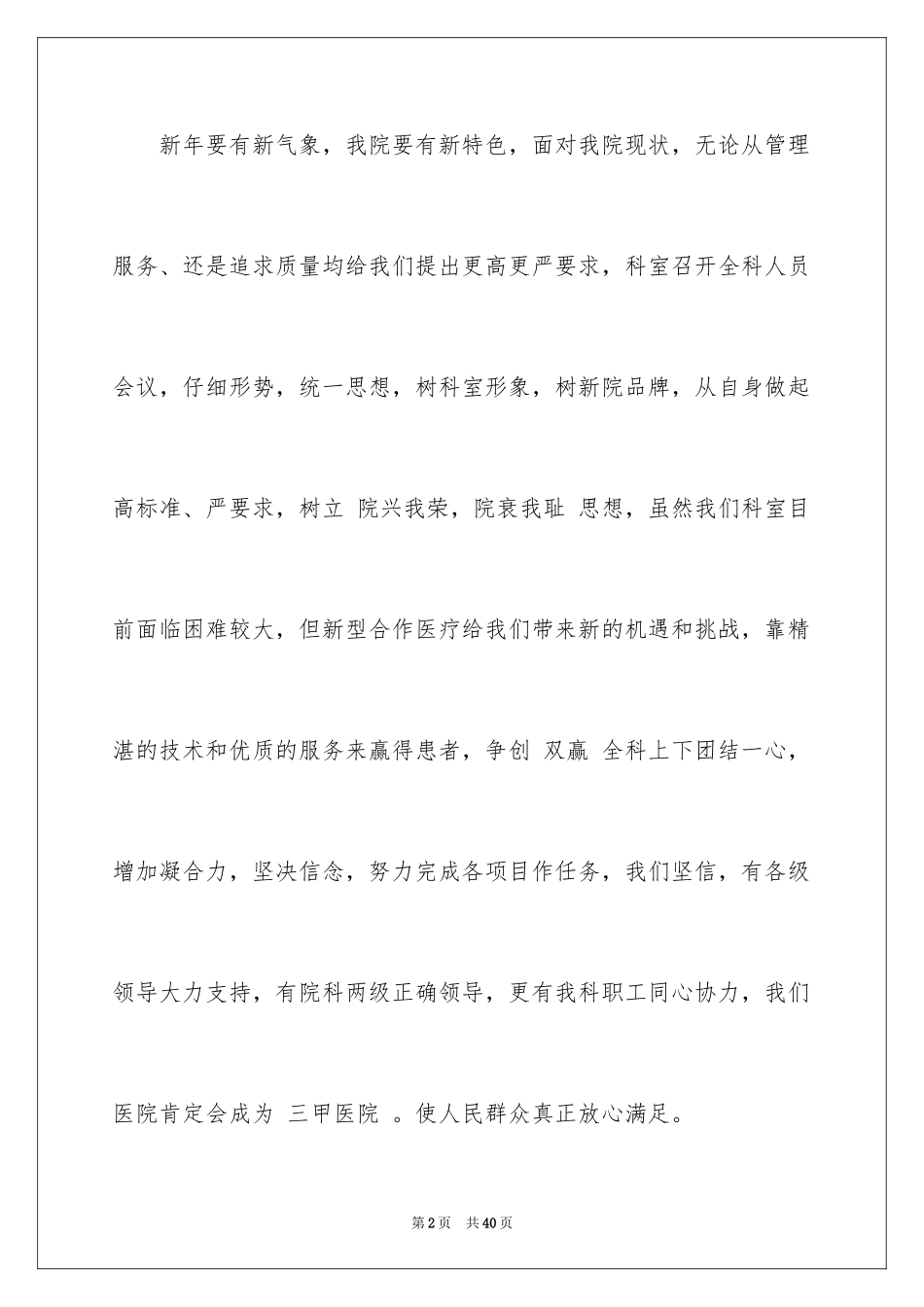 2024内科工作计划_12_第2页