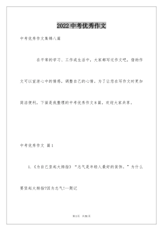 2024中考优秀作文_251