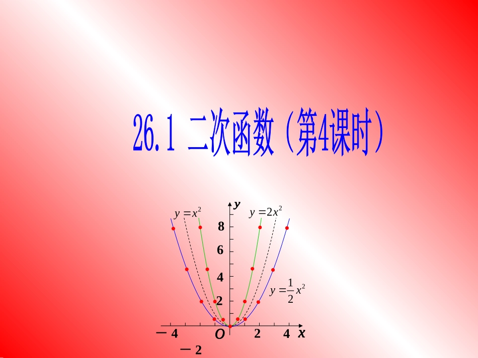 二次函数左右平移_第1页
