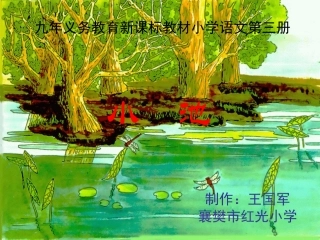 《小池》课件