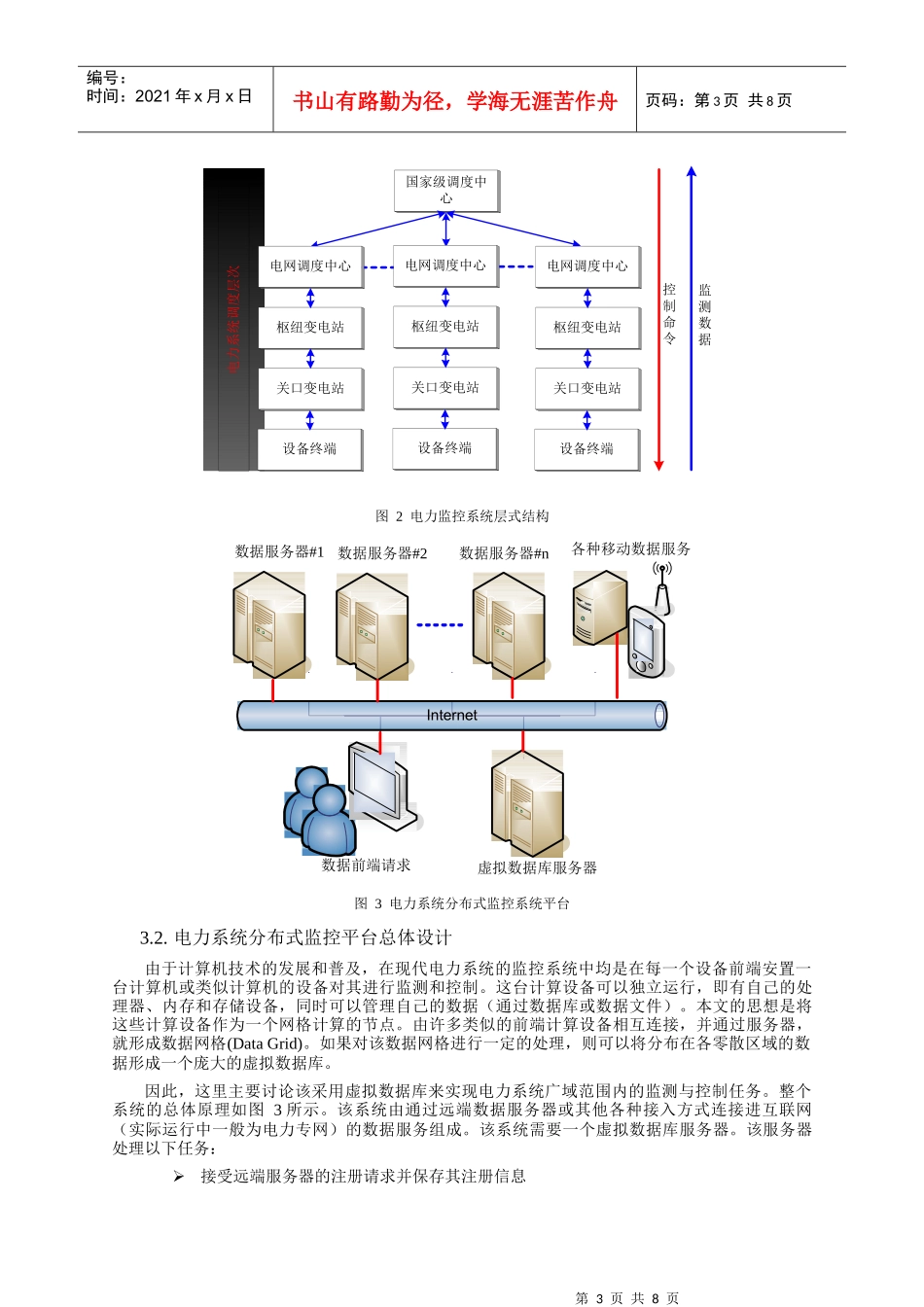 基于网格计算的电力系统分布式监控的实现_第3页
