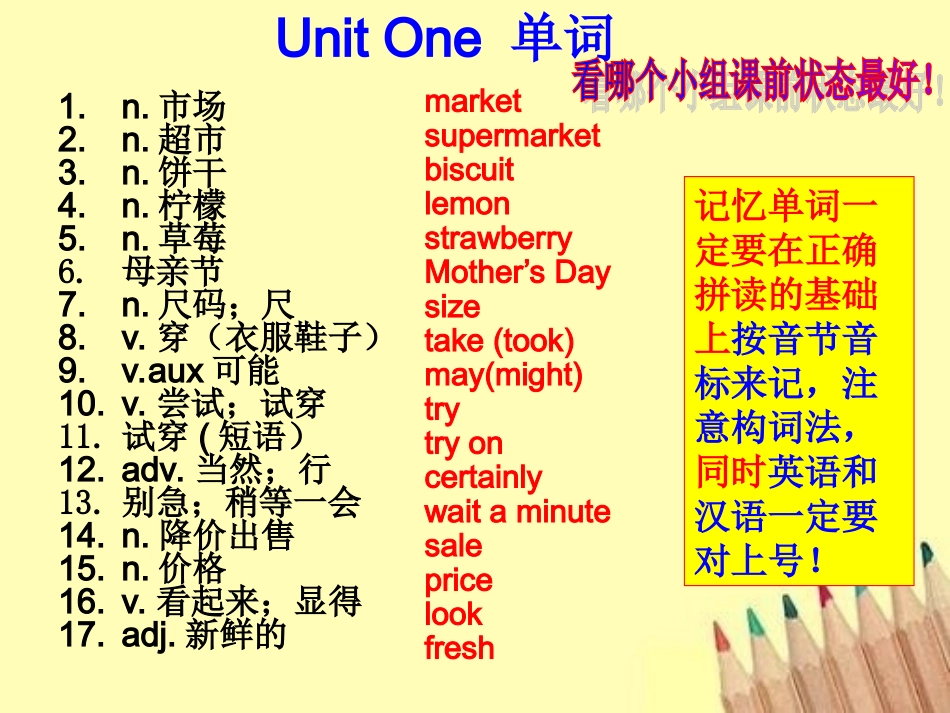 外研版新教材七年级英语下册Module5Unit1课件_第1页