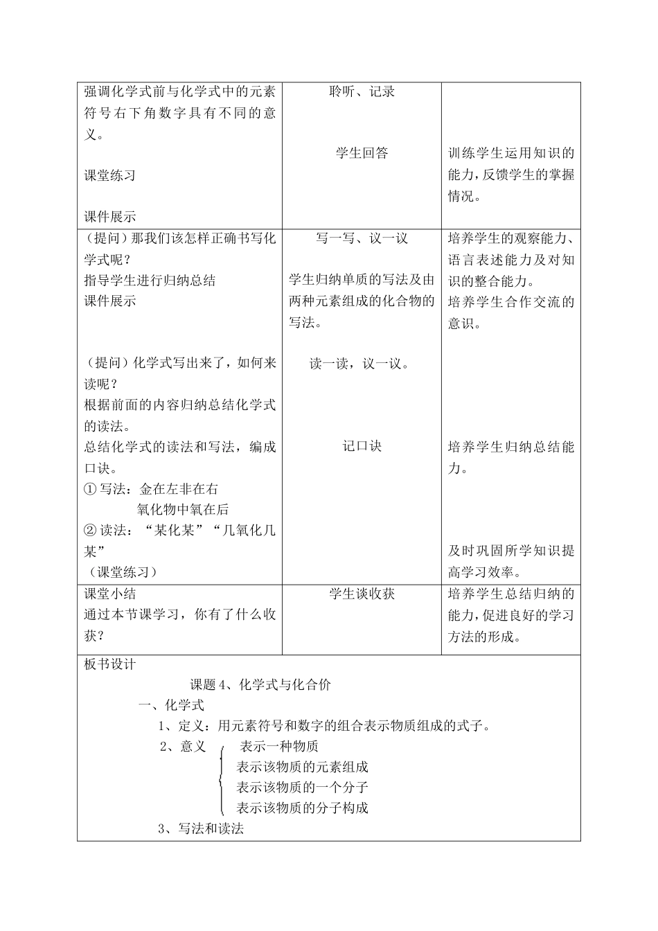 东津刘雪飞－课题4化学式与化合价_第3页