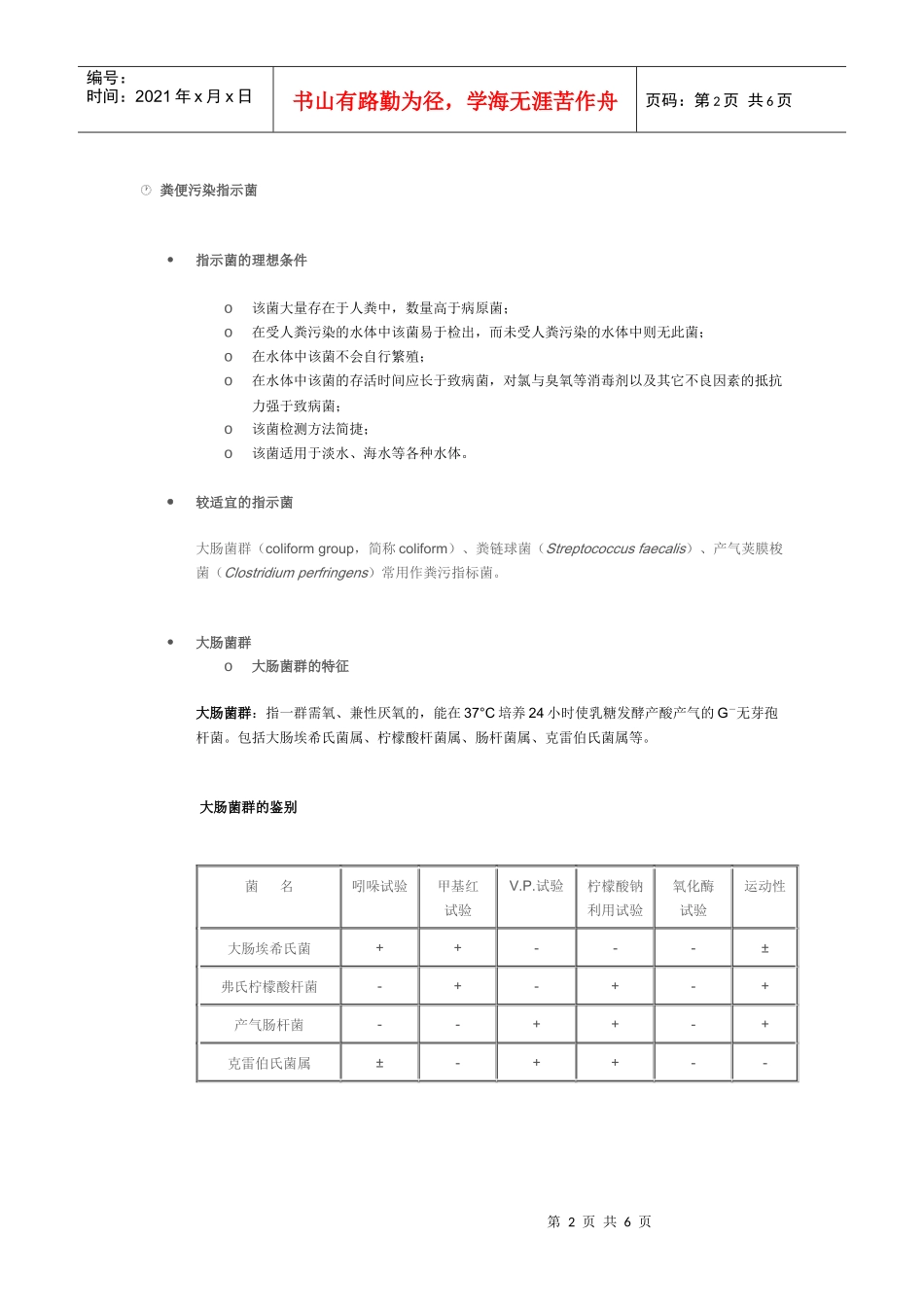 第十二章 环境监测中的微生物学方法_第2页
