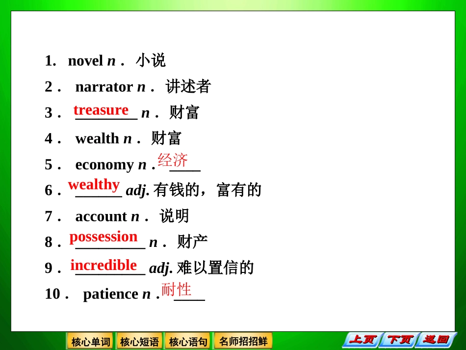2013高考英语二轮复习精品课件写作练习：财富人生_第3页