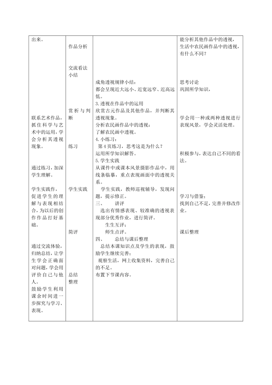 湘教版美术七年级下册全部教案_第2页
