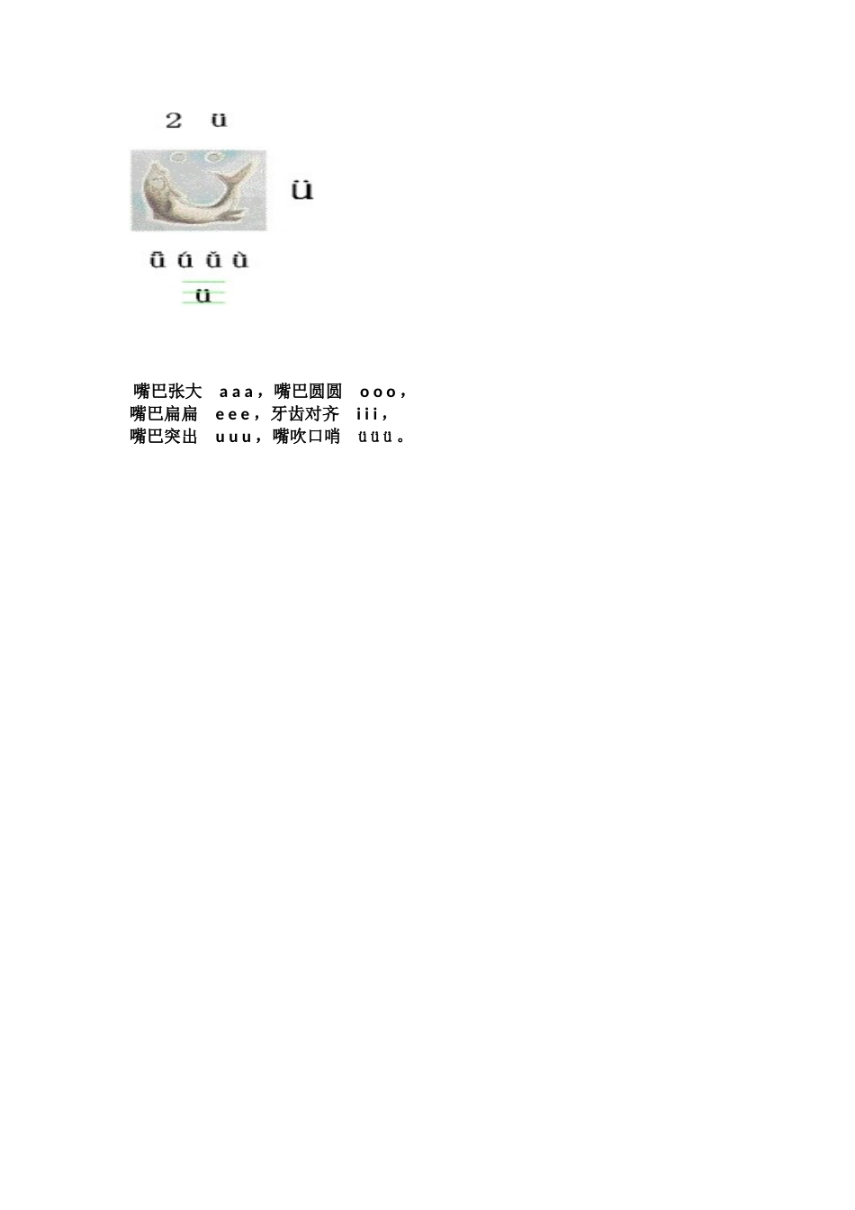 巧记汉语拼音口诀大全_第2页