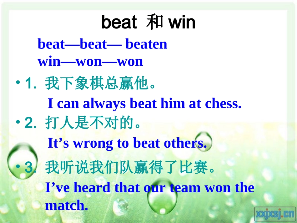 总复习外研初二（下）Module3-4_第3页