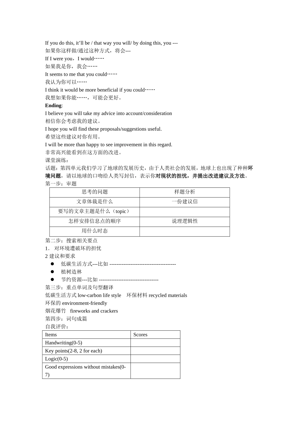 英文建议信的写作2_第2页
