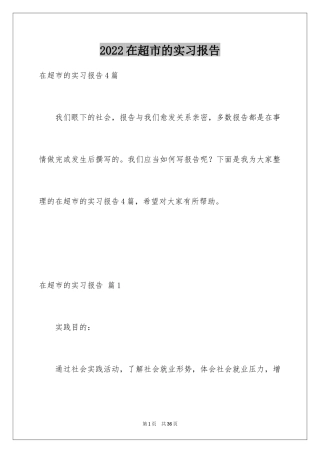 2024在超市的实习报告_24