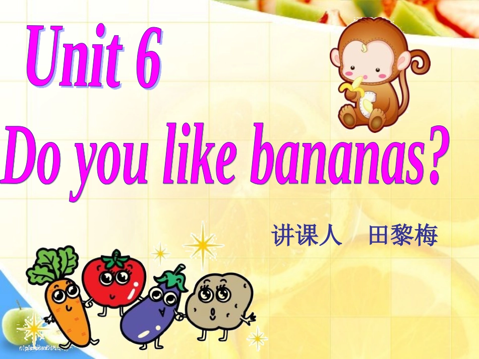 七年级上册Unit6SectionA1课件_第1页