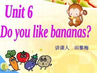七年级上册Unit6SectionA1课件