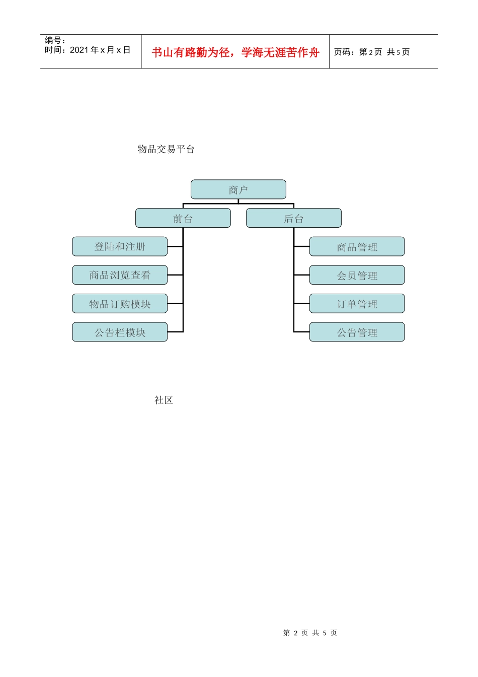 高教区信息服务平台项目计划书_第2页