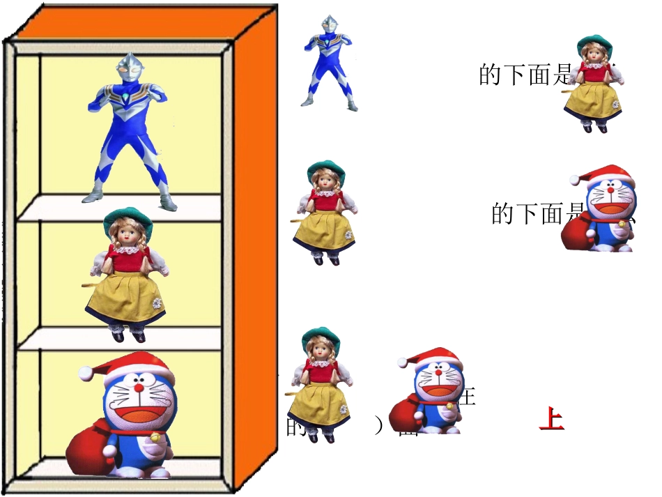 人教版小学一年级数学位置——左右_第2页