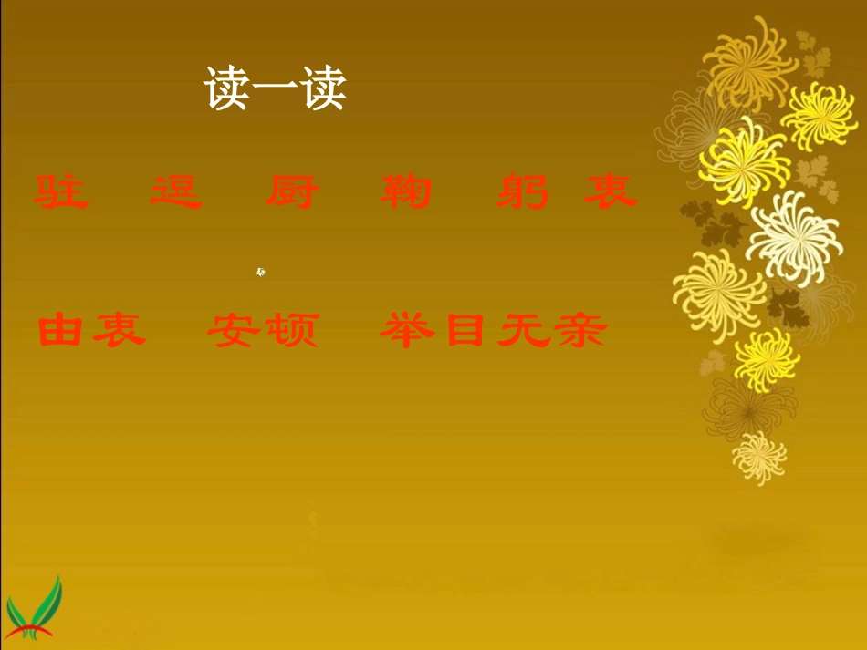 大使馆妈妈课件（语文S版四年级下册）_第3页