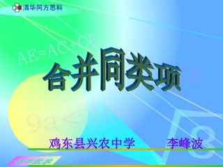 鸡东县兴农中学李峰波