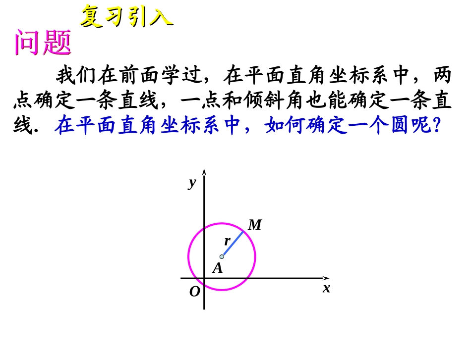 圆的标准方程课件 (2)_第3页