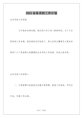 2024业务员的工作计划_4