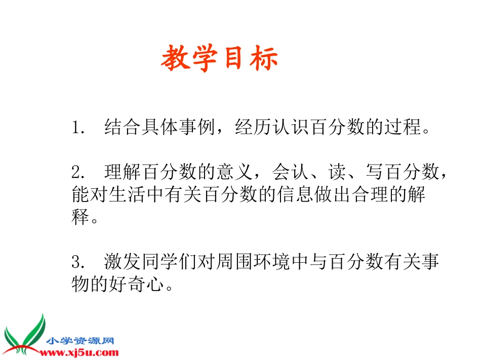 苏教版数学六年级（2）班上册《百分数的意义和读写》课件_第2页