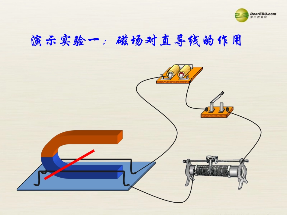 九年级物理下册163磁场对电流的作用电动机课件苏科版_第3页