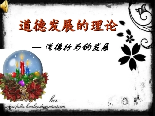 道德发展的理论