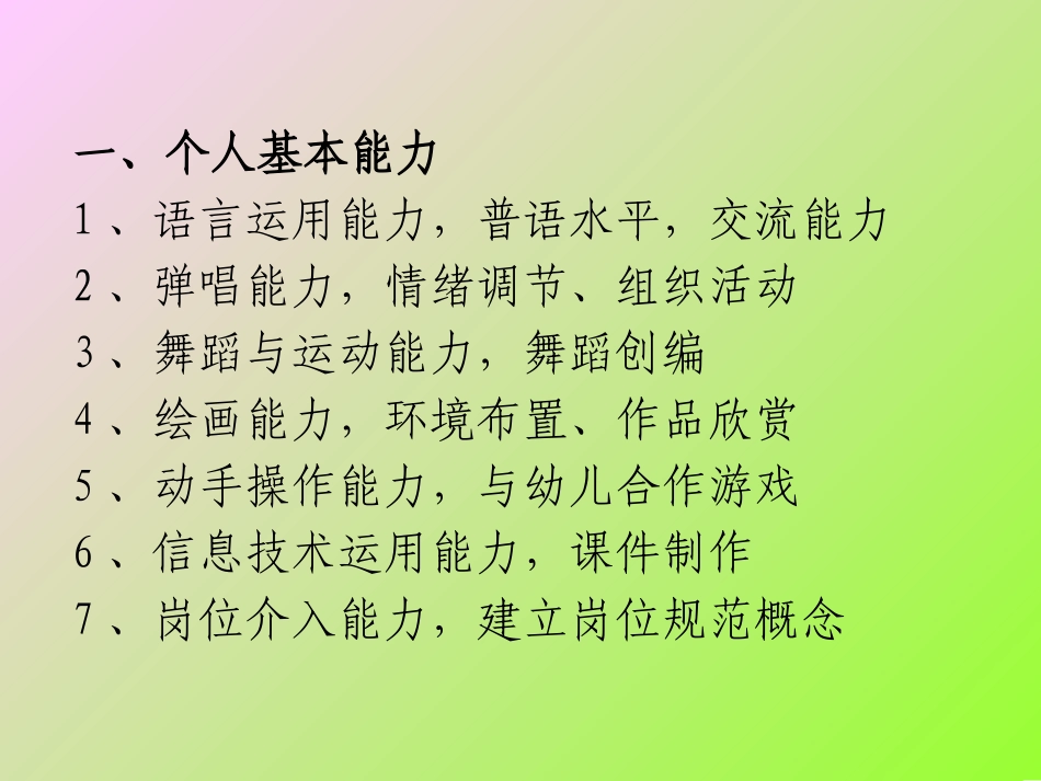 幼儿教师的三十五项专业能力_第2页