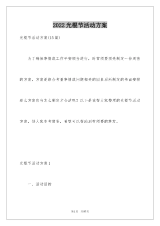 2024光棍节活动方案