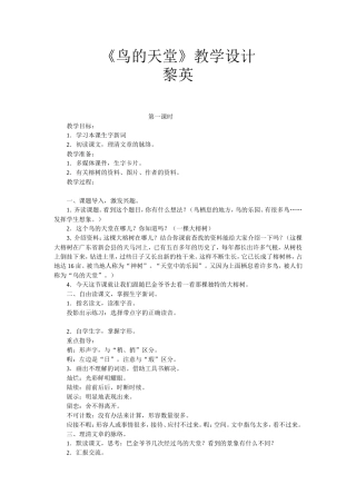 鸟的天堂 (4)