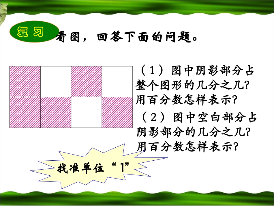 《用百分数解决问题：例1》教学参考课件_第3页