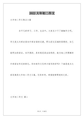 2024大年初二作文_29