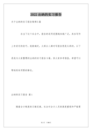 2024出纳的实习报告_14