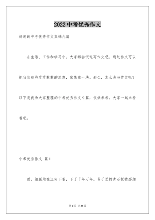 2024中考优秀作文_207