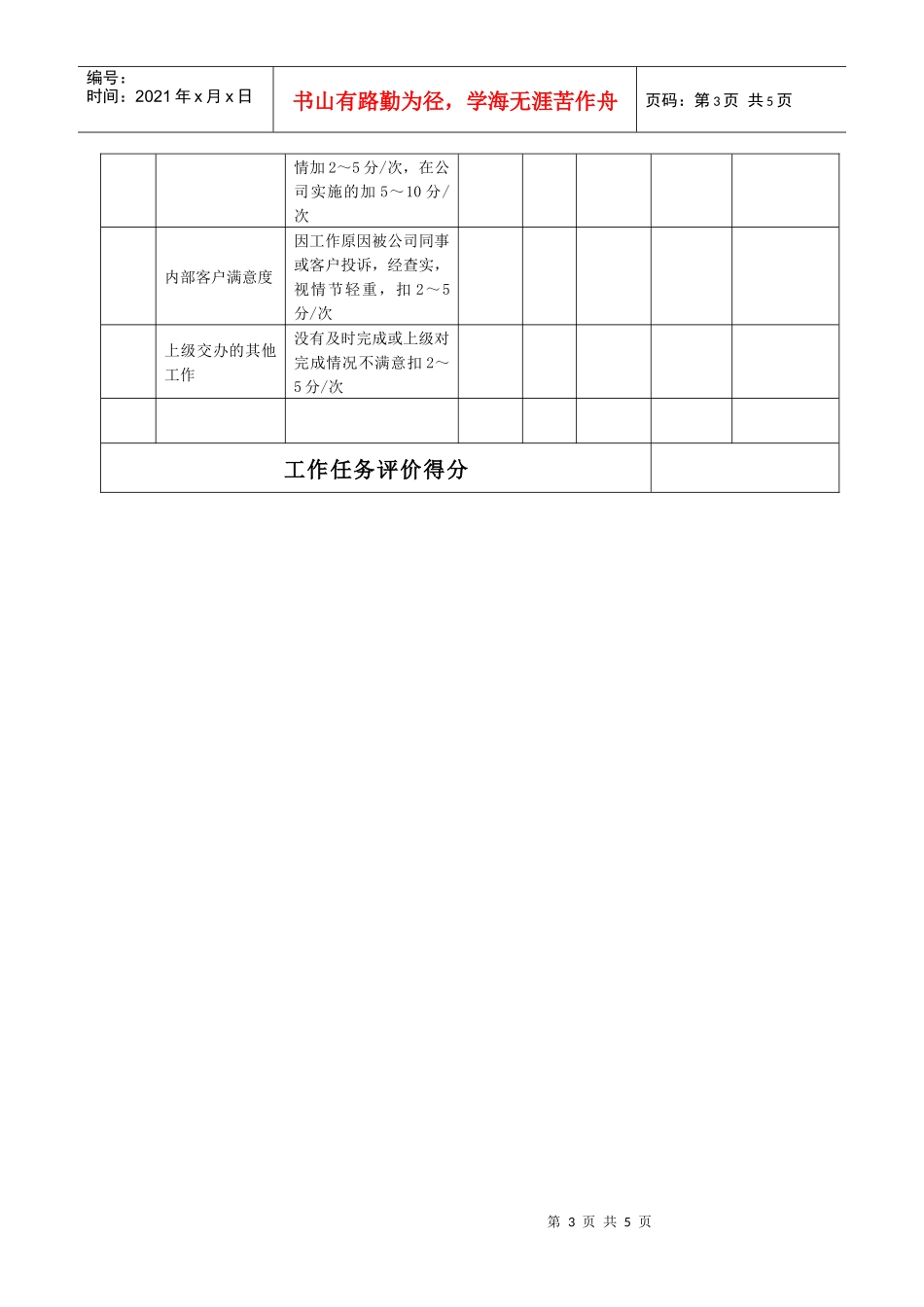某生产企业采购员绩效考核表_第3页
