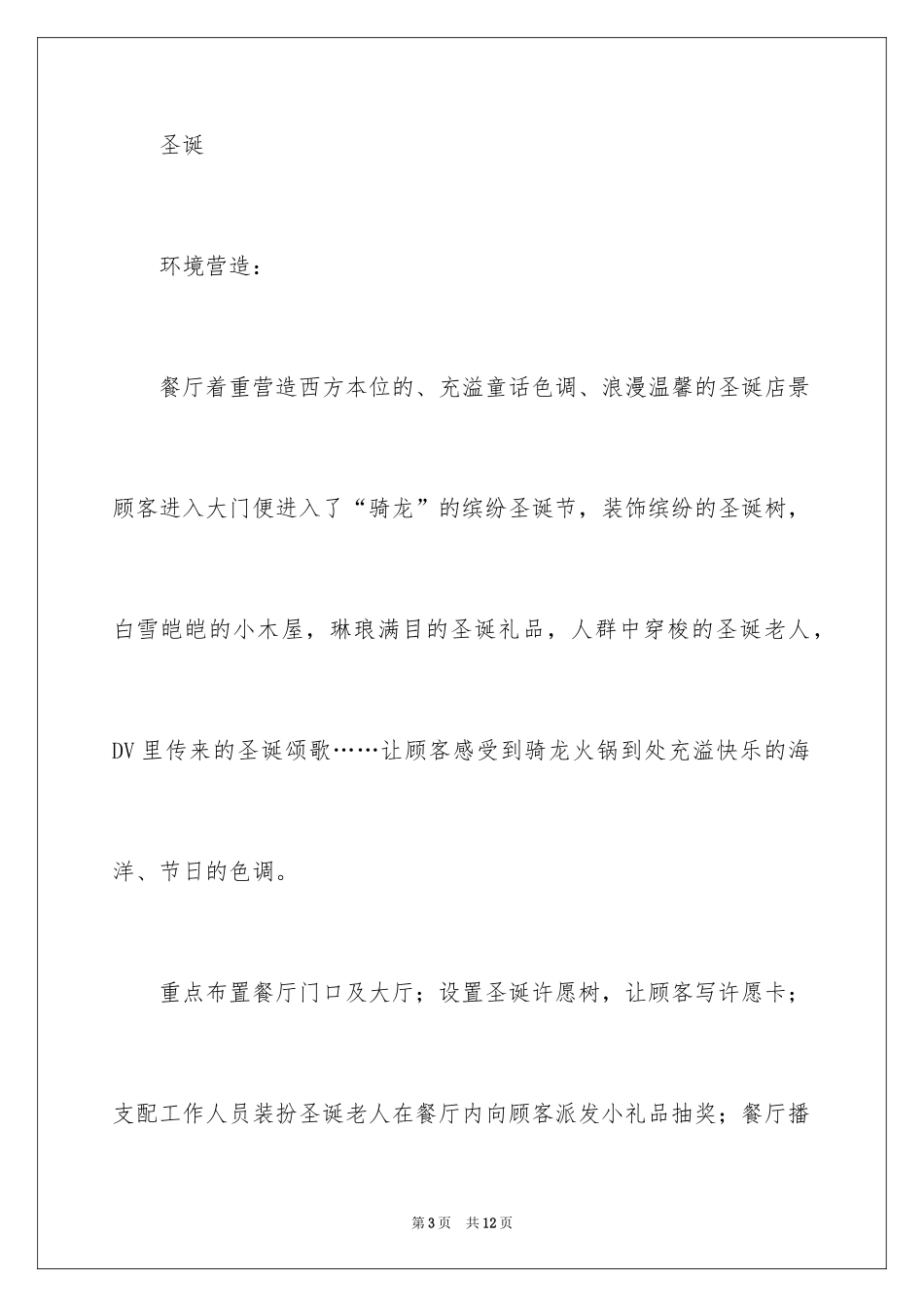 2024圣诞节元旦促销活动计划_第3页