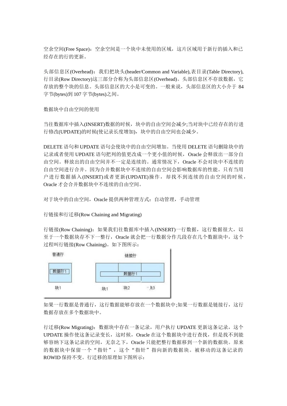 Oracle的逻辑结构、物理结构与实例_第3页