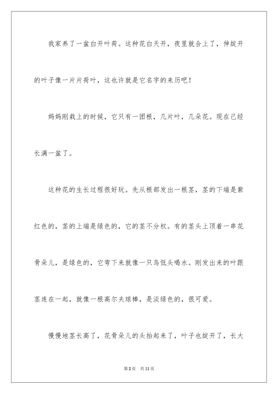 2024写状物作文300字_21_第2页
