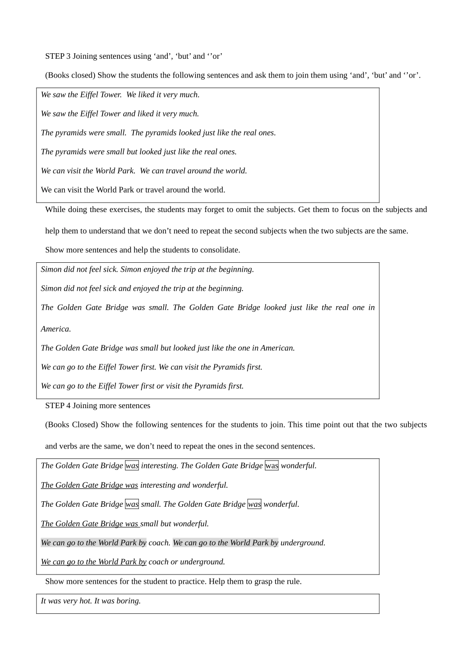 牛津版八年级英语Unit 3 A Day Out(5)GRAMMAR I_第2页